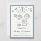 Las Vegas Bachelorette Kulturpass Bellinzona Einladung (Vorderseite)