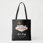 Las Vegas Bachelorette Pool Party Begrüßung Tasche (Vorderseite)