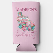 Las Vegas Bachelorette Selters Dosenkühler (Vorderseite)