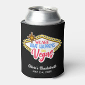 Las Vegas Bachelorette Weekend Favoriten Benutzerd Dosenkühler (Kanne Vorderseite)