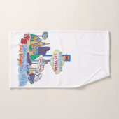 Las Vegas Badhandtuch Set (Handtuch)