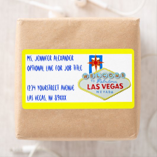 Las Vegas Begrüßungszeichen (Insitu)