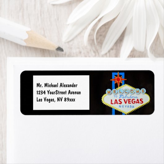 Las Vegas Begrüßungszeichen (Insitu)