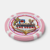 Las Vegas Begrüßungszeichen Pokerchips (Einzeln)