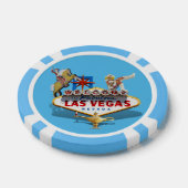 Las Vegas Begrüßungszeichen Pokerchips (Einzeln)