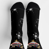 Las Vegas Begrüßungszeichen Socken (Oben)