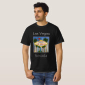 Las Vegas Begrüßungszeichen T-Shirt (Vorne ganz)