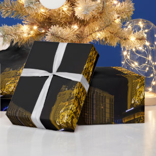 Las Vegas bei Nacht Skyline Geschenkpapier