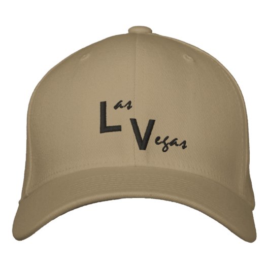 Las Vegas bestickter Hut (Vorderseite)