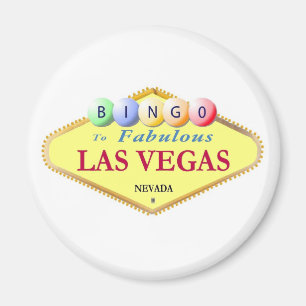 Las Vegas-Bingo-Magnet Magnet