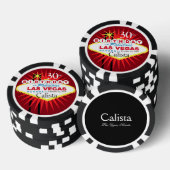 Las Vegas Birthday Casino Pokerchips (Stapel)
