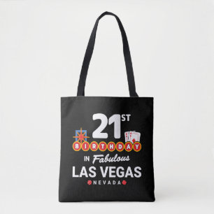 Las Vegas Birthday Party - 21st Birthday In Vegas Tasche