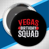 Las Vegas Birthday Party Button