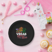 Las Vegas Birthday - Vegas Birthday Squad Pappteller (Party)