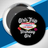 Las Vegas Birthday - Vegas Girls Trip zum Geburtst Button