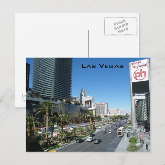 Las Vegas BLD Postkarte (Vorne/Hinten)