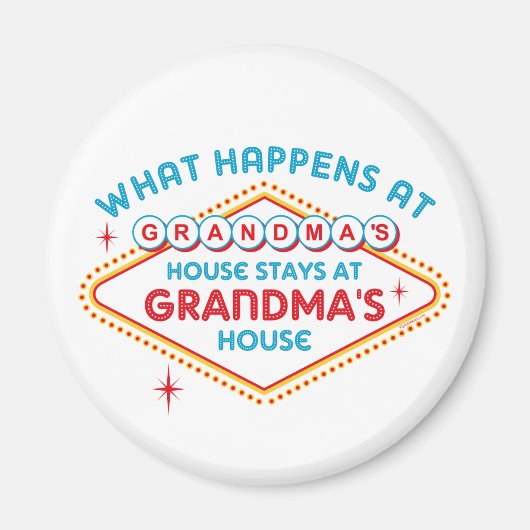 Las Vegas Bleibe bei Oma's Magnet (Vorne)