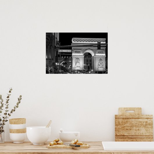 Las Vegas Blvd. Poster (Küche)