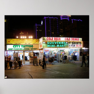 Las Vegas Blvd. Touristischer Poster