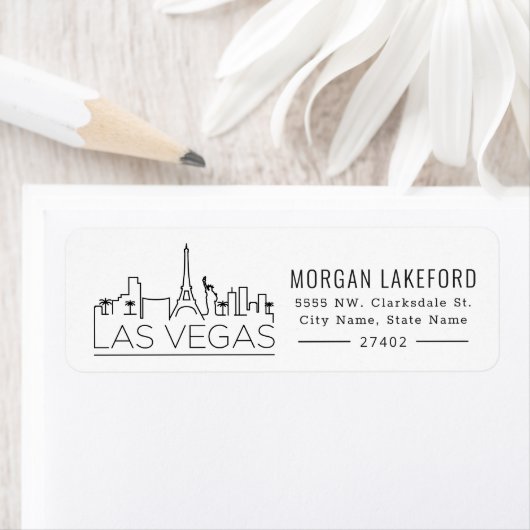 Las Vegas | Bold Stylized Skyline | (Insitu)