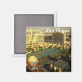 Las Vegas Boulevard Foto Magnet (Vorderseite/Rückseite)