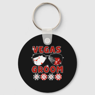 Las Vegas Bräutigam Hochzeit Tee Junggesellenabsch Schlüsselanhänger