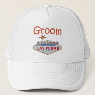 Las Vegas-Bräutigam-Kappe Truckerkappe