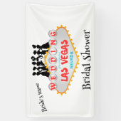Las Vegas Brautparty Banner (Vertikal)