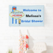 Las Vegas Brautparty Begrüßungszeichen Banner (Insitu)