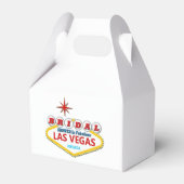 Las Vegas BRAUTPARTY Gable Favor Box Geschenkschachtel (Vorderseite)