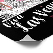 Las Vegas Bride Edition Las Vegas Feier Poster (Ecke)
