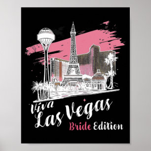 Las Vegas Bride Edition Las Vegas Feier Poster