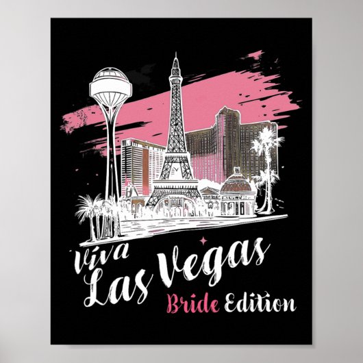 Las Vegas Bride Edition Las Vegas Feier Poster (Vorne)