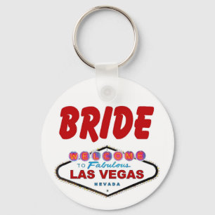 Las Vegas Bride Keychain Schlüsselanhänger