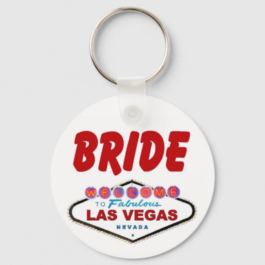 Las Vegas Bride Schlüsselanhänger (Vorderseite)