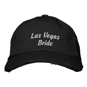 Las Vegas Bride Stickerei Bestickte Kappe