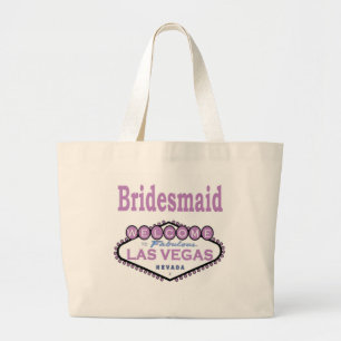 Las Vegas Bridesmaid Classic Bag Lavender Jumbo Stoffbeutel