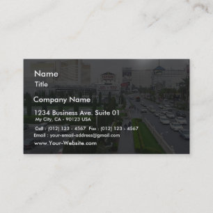 Las Vegas-Brunnen-Hotel-Kasino-Caesars Palace Visitenkarte