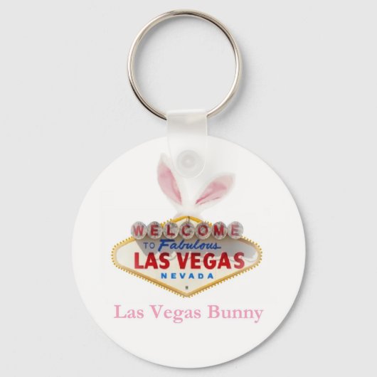 Las Vegas Bunny Ears Schlüsselanhänger (Vorderseite)
