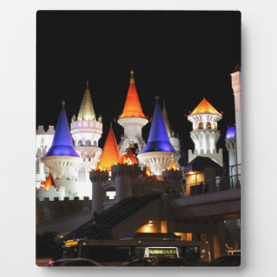Las Vegas Burg Gaming Vegas City Fotoplatte