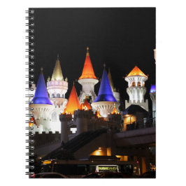 Las Vegas Burg Gaming Vegas City Notizblock