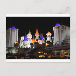 Las Vegas Burg Gaming Vegas City Postkarte