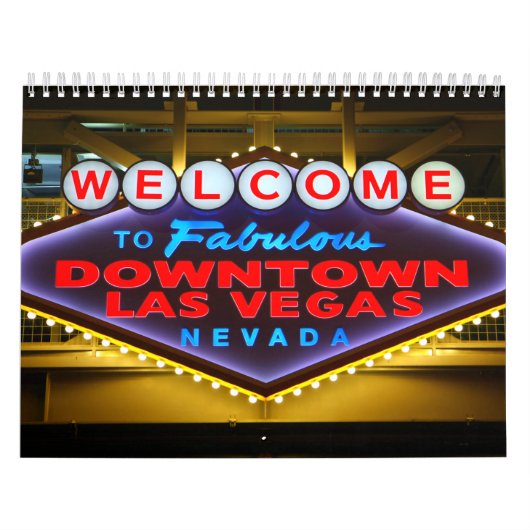 Las Vegas by Night Kalender (Titelbild)