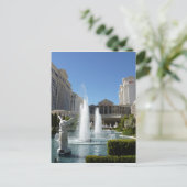 Las Vegas-Caesars Palace-Brunnen-Brunnen Postkarte (Stehend Vorderseite)
