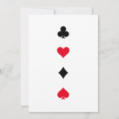 Las Vegas Calendar Save the Date Einladung (Rückseite)