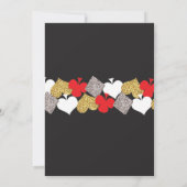 Las Vegas Casino Abends Einladung zur Geburtstagsp (Rückseite)