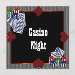Las Vegas Casino-Abschlusspromotionseinladungen Einladung