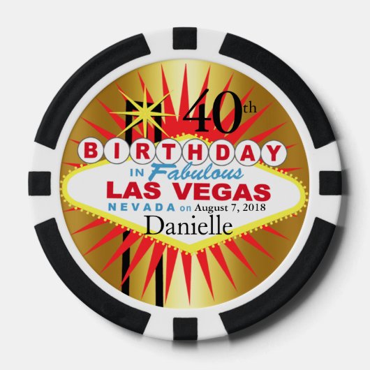 Las Vegas Casino Chip (Vorderseite)