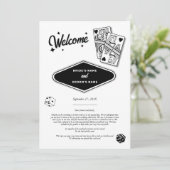 Las Vegas Casino Hochzeit in Urlaubsort (Stehend Vorderseite)