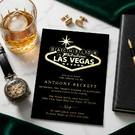 Las Vegas Casino Junggesellenabschied Echt Folieneinladung